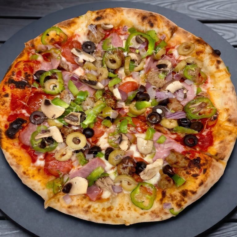 Mushroom Pizza Delight