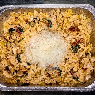 Tuscan Chicken Bowtie Pasta Tray