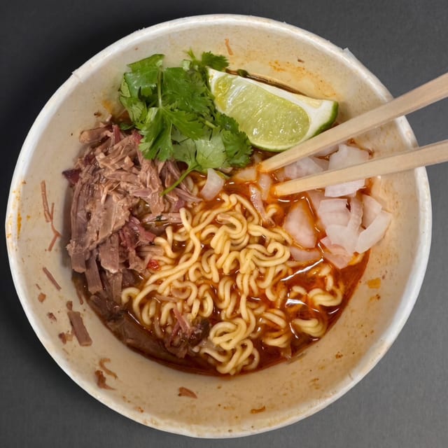 Brisket Birria Ramen.